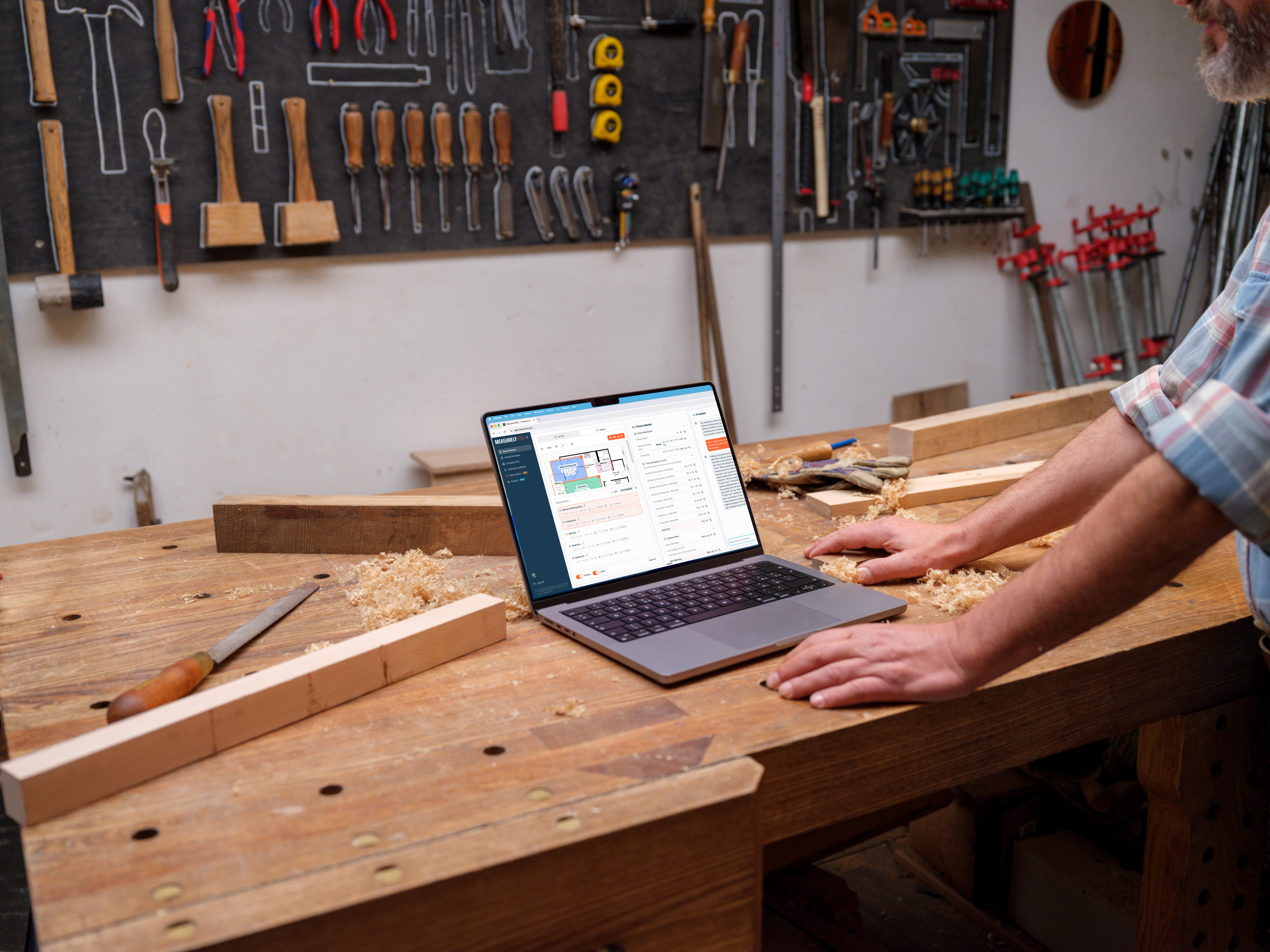 Using Measurely Pro in the workshop